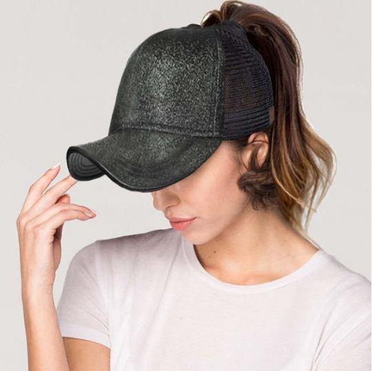 All Things that Glitter Pony Tail Baseball Caps