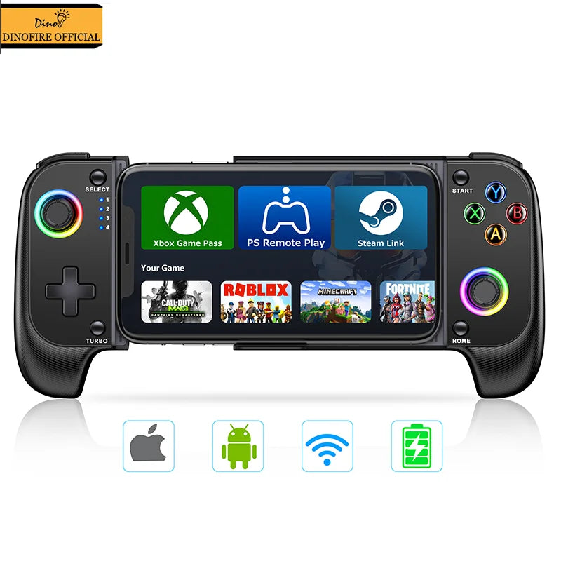 DinoFire Cell Phone Gamepad Joystick