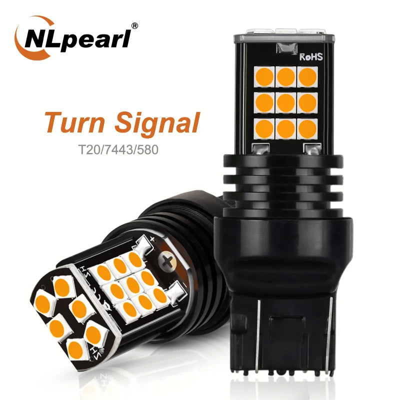 NLpearl 2x Car Signal Lamp