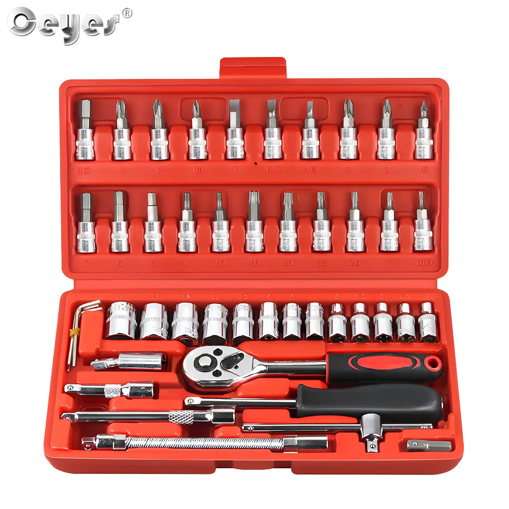 46pcs Socket Wrench Set