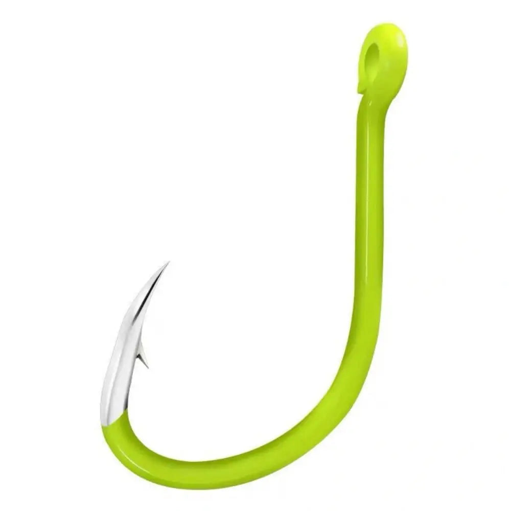 100pcs Barbed Fishhooks Hot High-carbon Steel