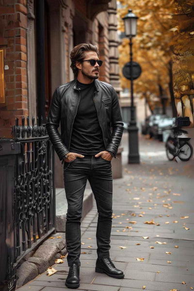 Casual All Black Outfits For Men