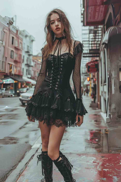 Casual Goth Dress