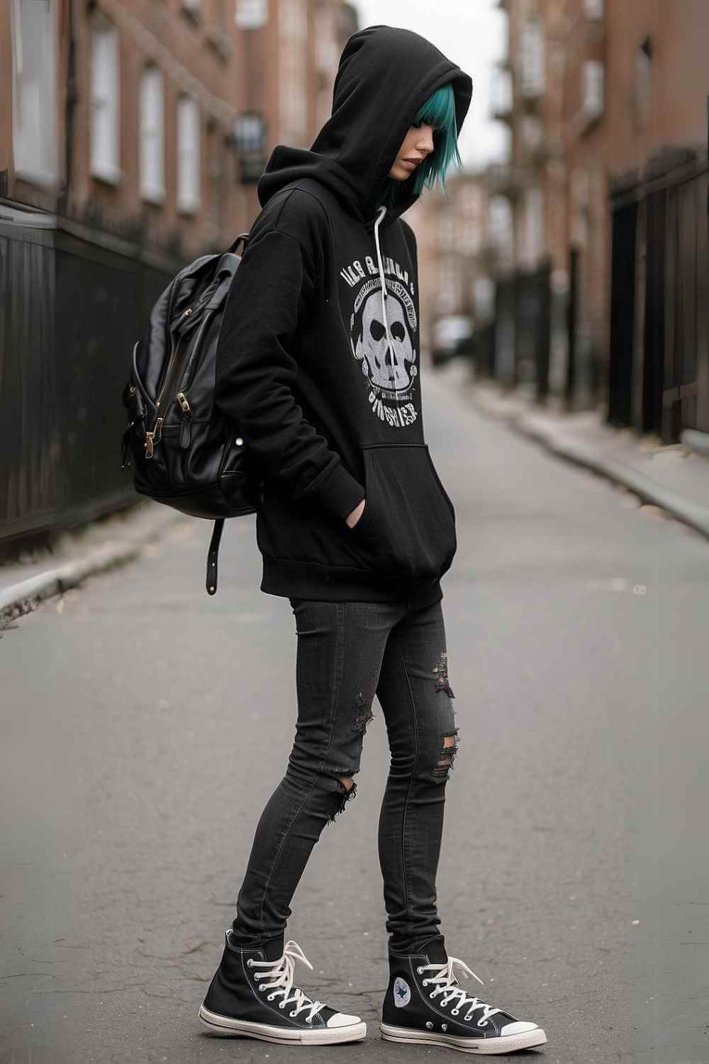 Classic Emo Outfit