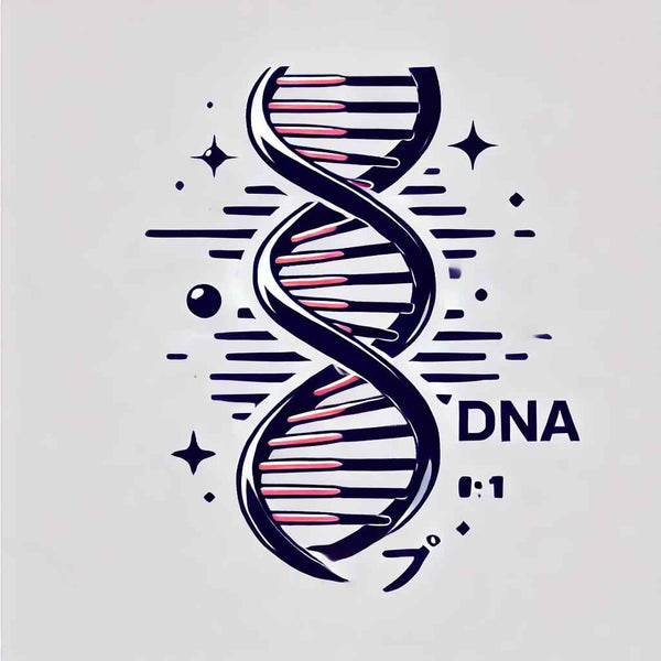 Il simbolo dell'Elica del DNA simboleggia la crescita biologica