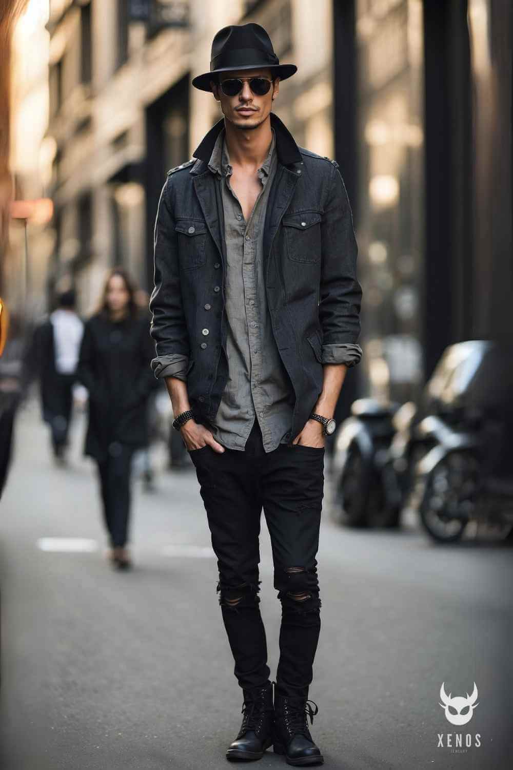 Fedora with Skinny Jeans