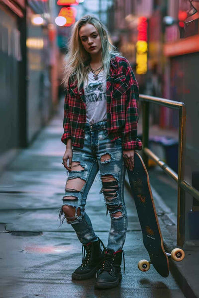 Grunge Skater Aesthetic