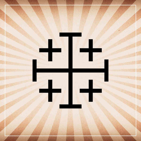 Jerusalem Cross Symbol