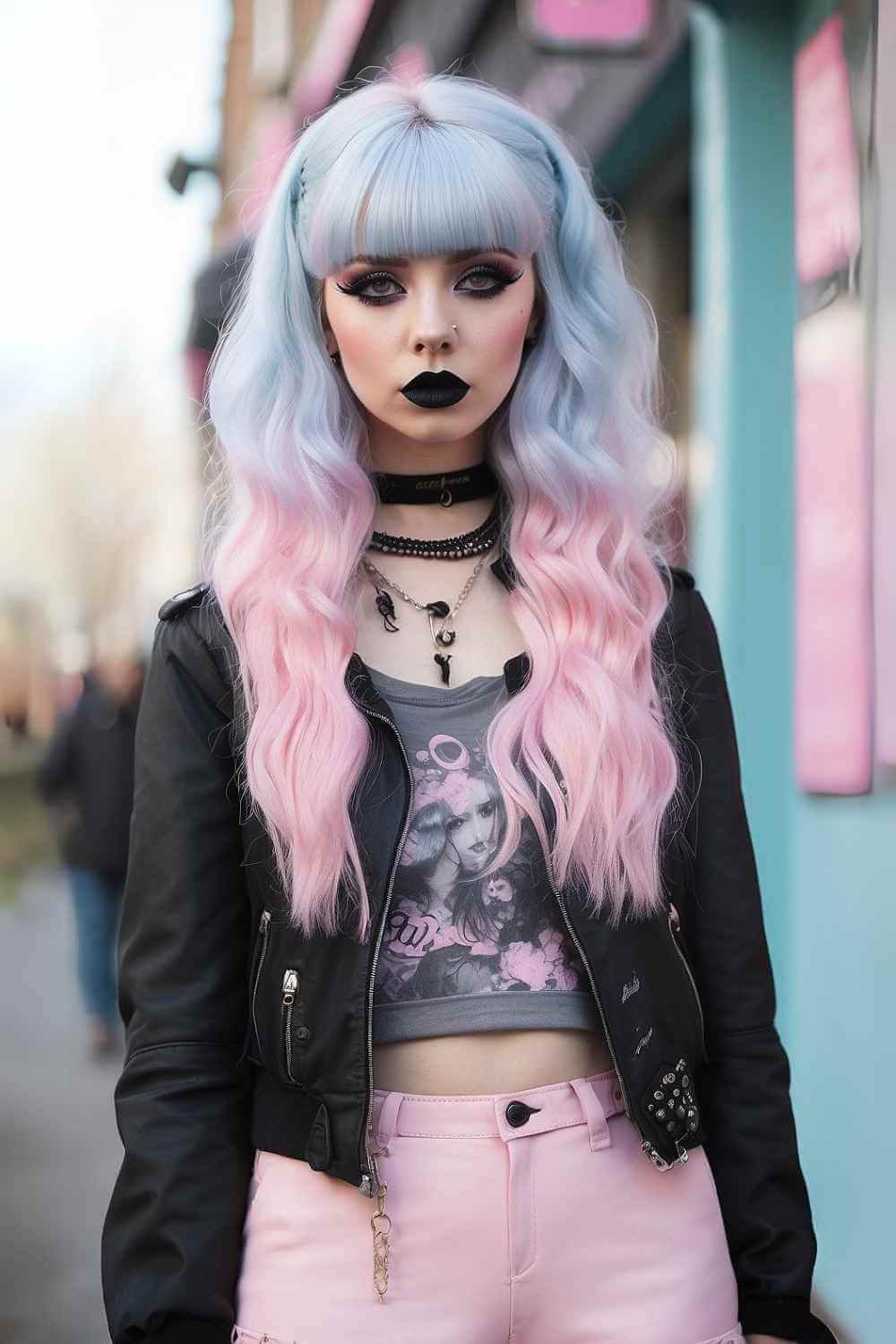 Pastel Goth Style