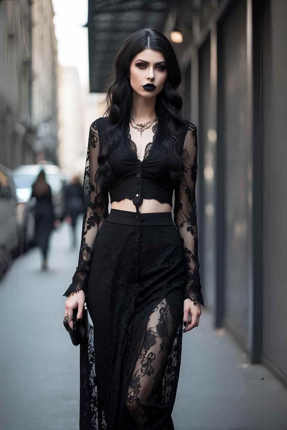 Soft Goth Style