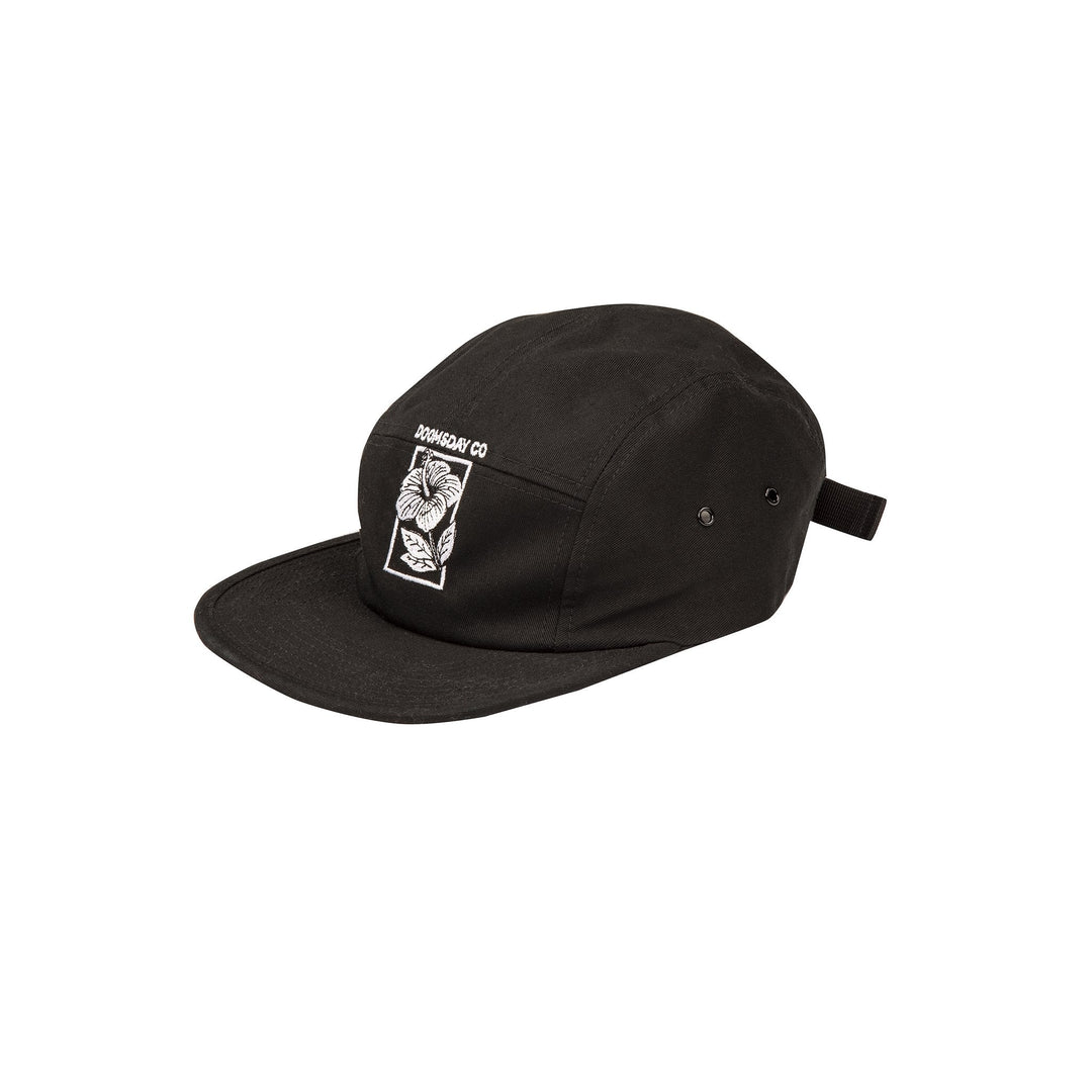 Cap High Company Brand Black & White Five Panel - CAPMAFIA SUPPLY