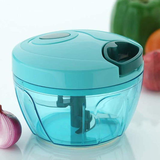 Manual Stainless Steel Compact Extra Sharp Vegetable Chopper with 5 Blades  (750 ml)0065A