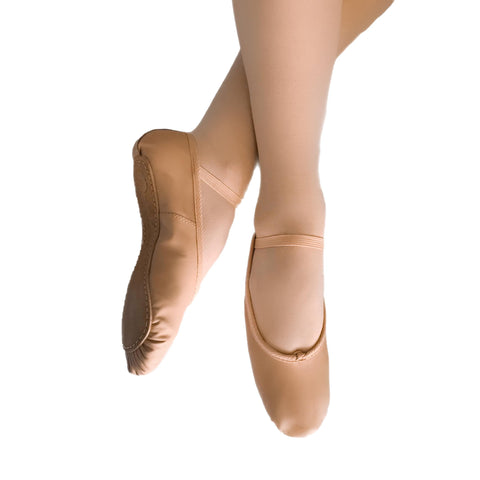 Pink Leather Ballet Shoes | 1st 