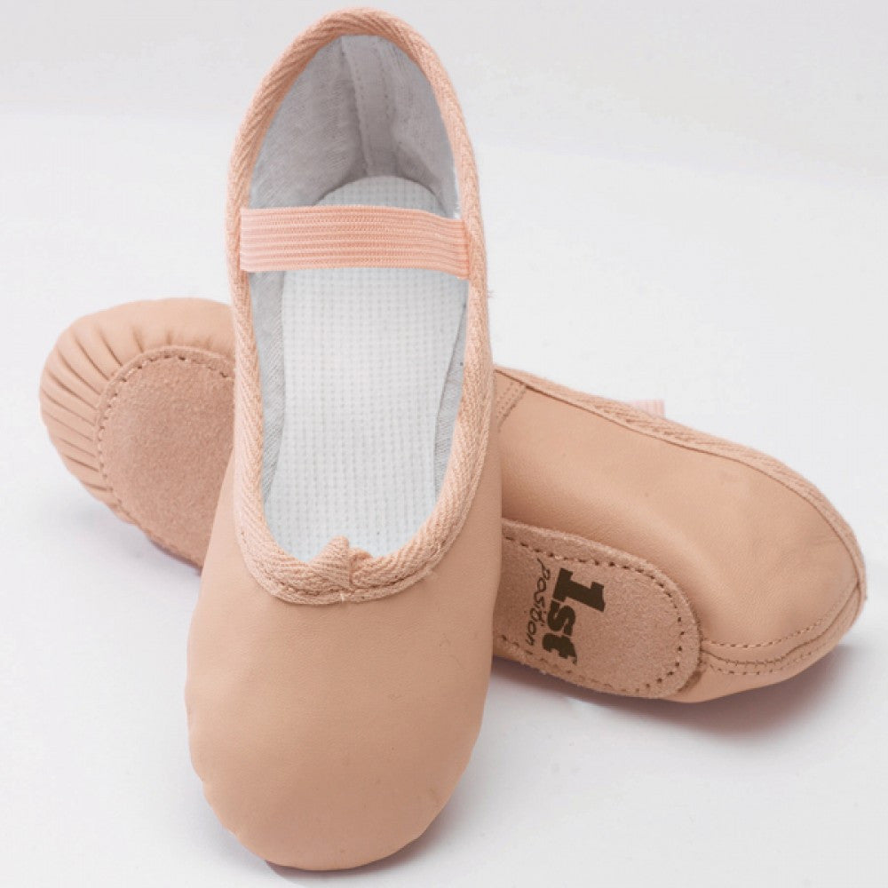 first position ballet shoes