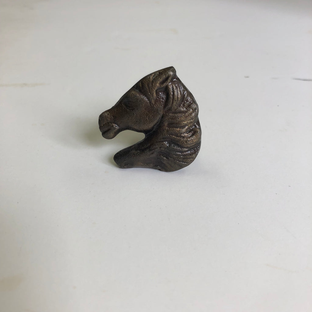 Rustic Horse Head Knob Heirloom 142