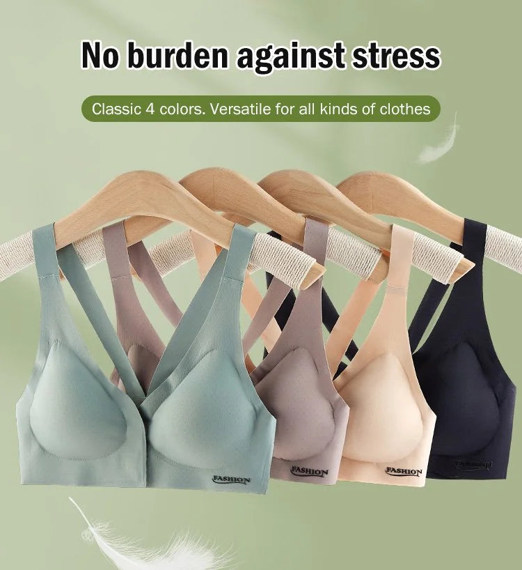 š„Buy 1 get 1 free š„2023 New Front Buckle Wireless Bra