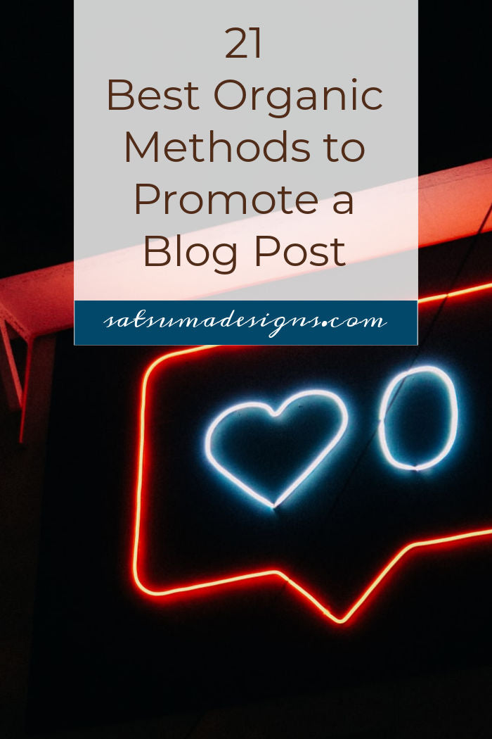 21 best organic methods to promote a blog post. Easy and free ways to promote your new blog content and drive traffic to your website. #SEO #blogger #promotion #marketing #pr #socialmedia