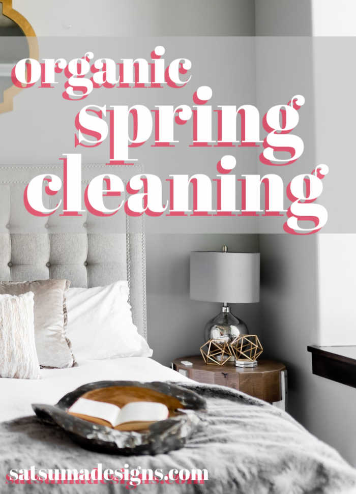 Here are 5 must have tools for organic spring cleaning. It's easy to clean with a no-waste philosophy using these household products that are easy on the environment. #cleangreen #nowaste #ecochic #sustainable