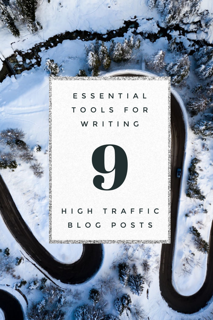 9 essential tools for writing a high traffic blog post. Discover free and easy to use tools to make quality blog post writing easy and effective. #SEO #blogging #blogger #webtool #searchterms #keywords
