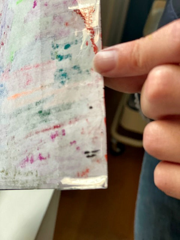 Scratch Painting Rainbow Sketch DIY - Children's-Spaces / Espacios para  niños