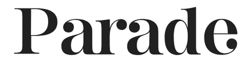 Parade Magazine logo in black and white