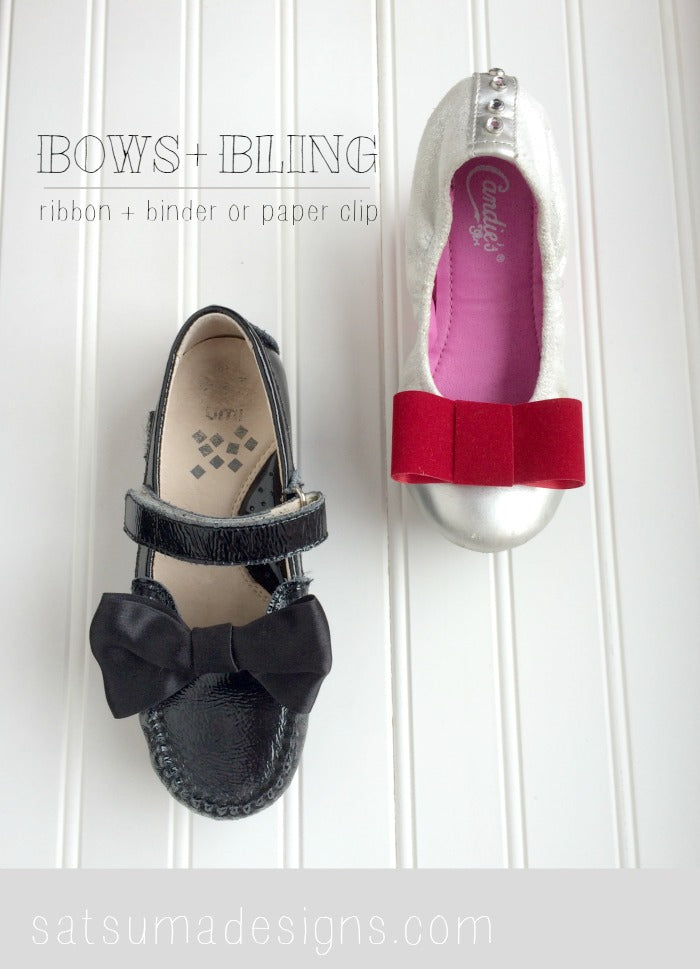 Spring Style: DIY Bow Shoe Clips
