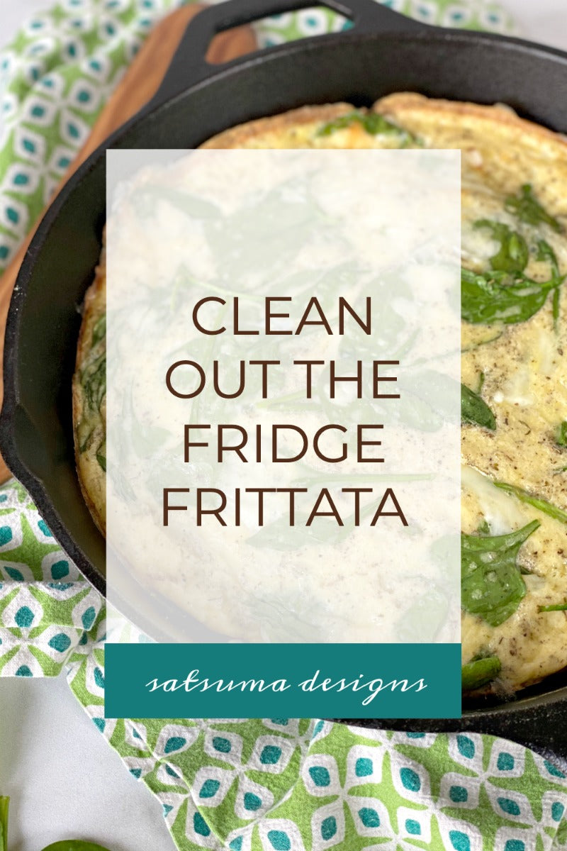 Easy clean out the fridge frittata recipe that uses up all those half consumed vegetables, cheese and proteins. This easy egg dish is perfect for any meal to share! #eggs #glutenfree #frittata #spanishtortilla #breakfastrecipe #easyrecipes #lifehack #20minuterecipes