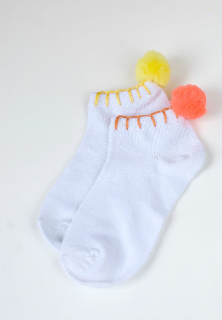 DIY Store JCrew Pom Pom Socks