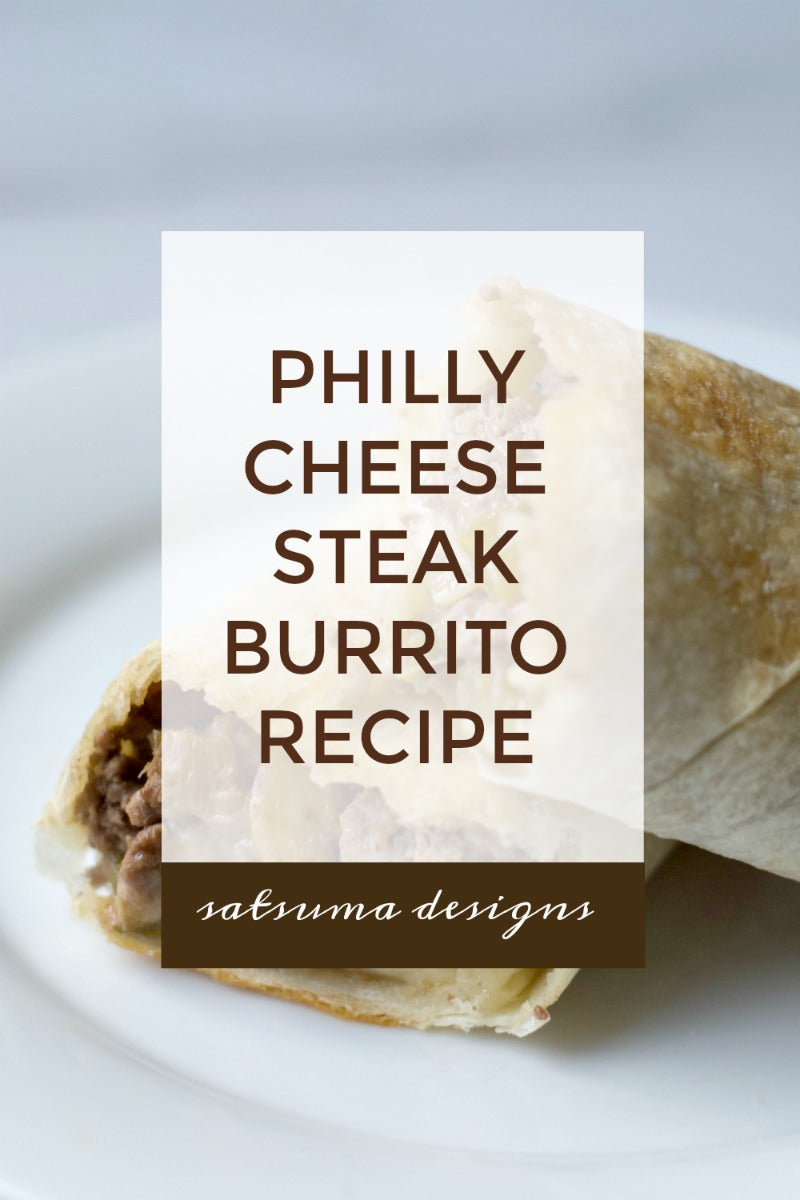 Philly cheesesteak burrito recipe for a quick and delicious weeknight meal. This easy recipe combines all the savory flavors of a philly cheesesteak with very affordable ingredients and the convenience of a burrito wrap! #philly #phillycheesesteak #dinner #whatsfordinner #burritorecipes #dinnerrecipes #savory #salty