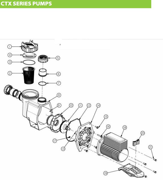 ASTRAL HURLCON CTX SERIES POOL PUMP SPARE PARTS – www ... spa pump schematic 