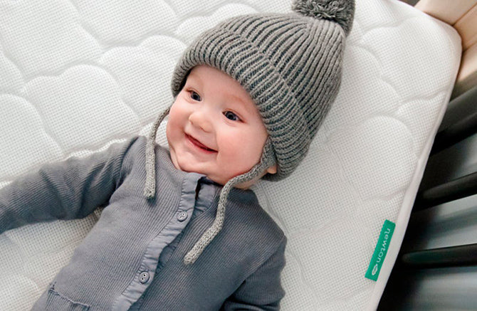 baby wearing a beanie