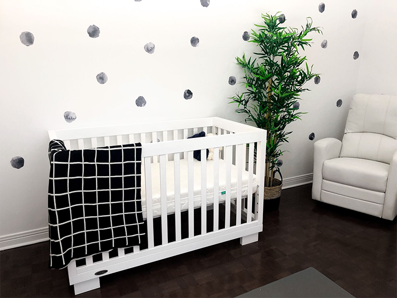 polka dot baby's nursery ideas