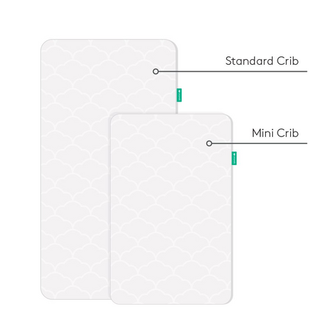 mini crib mattress measurements