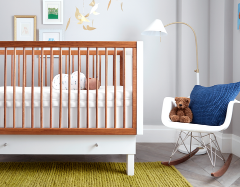 modern nursery ideas with simple neutral colors