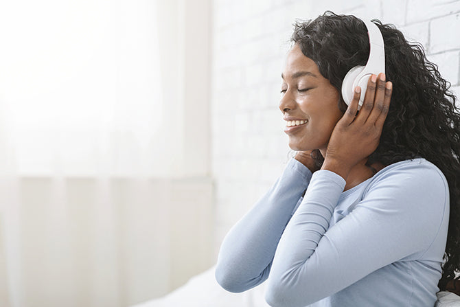 Noise-canceling headphones are great to include in a Postpartum Gift Basket