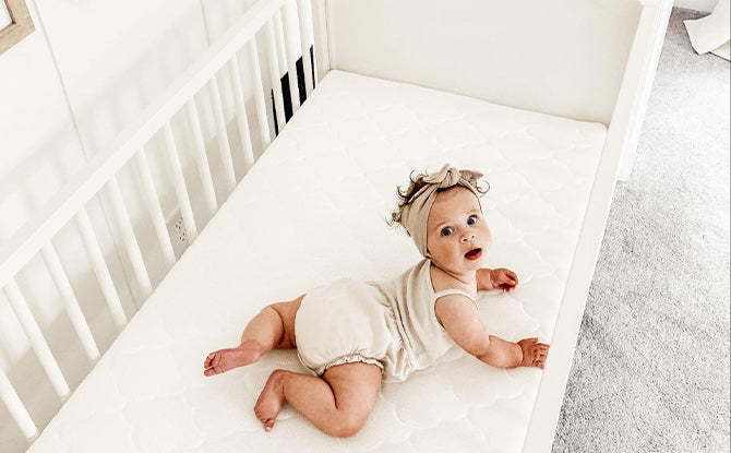 baby on tummy time