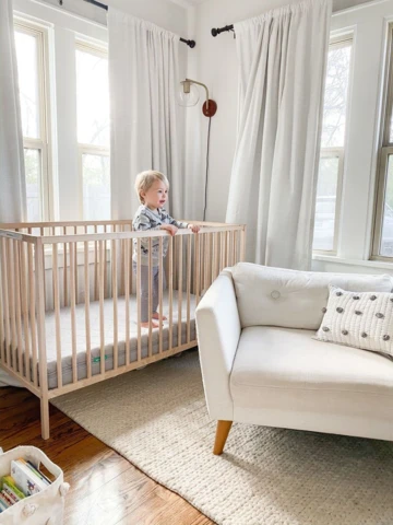 lower crib mattress to floor