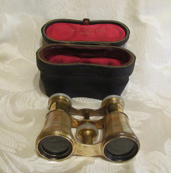 Antique LeMaire Fi Paris Opera Glasses 1800s Mother Of Pearl Binocular ...