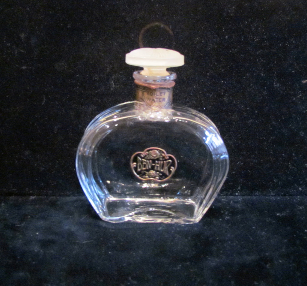 Antique Perfume Bottle 1900's Ben Hur Perfume Toilet Water Bottle Jerg ...