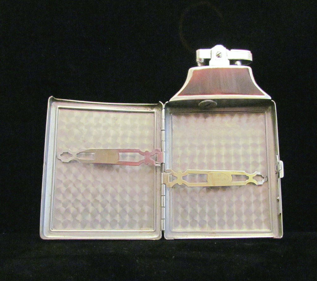 ronson lighter and cigarette case