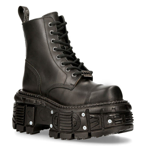 New Rock Combat Platform Boots