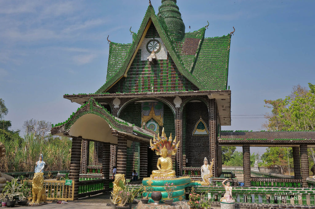 Wat Pa Maha Chedi Kaew Bottle Temple