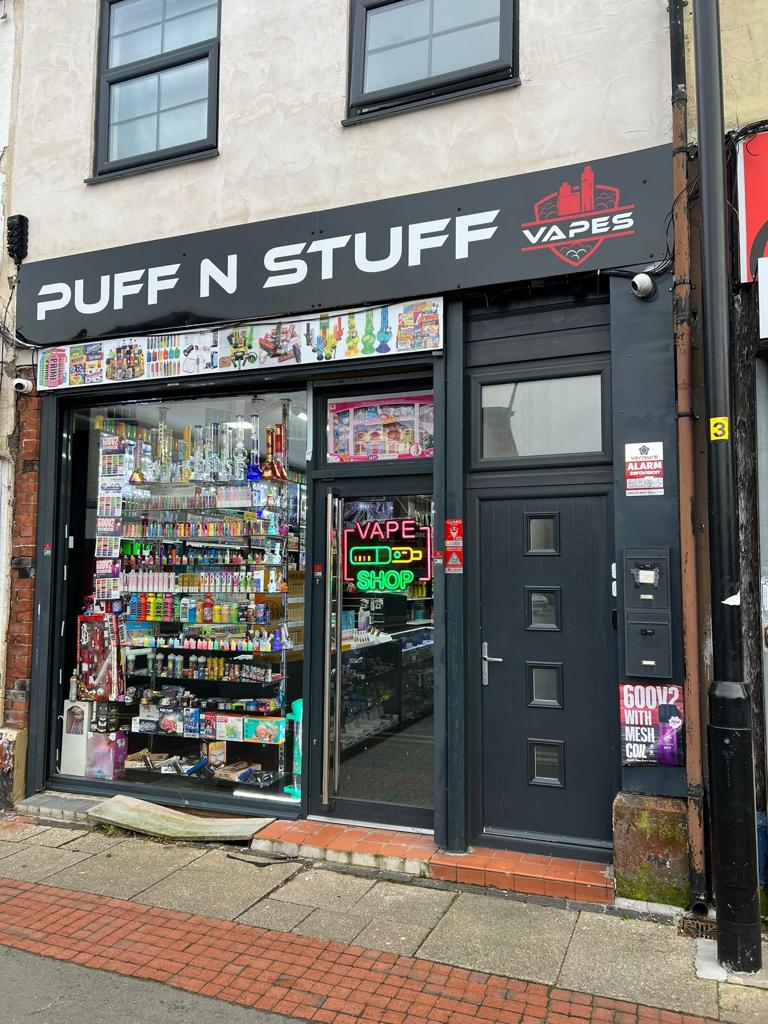 Puff N Stuff store front