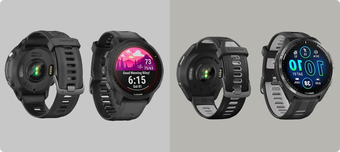 Garmin Forerunner 955 vs Garmin Forerunner 965 - Design and Build Quality