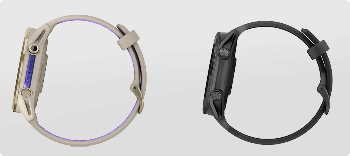 Garmin Forerunner 970 vs. Garmin Forerunner 570 - Size and Weight