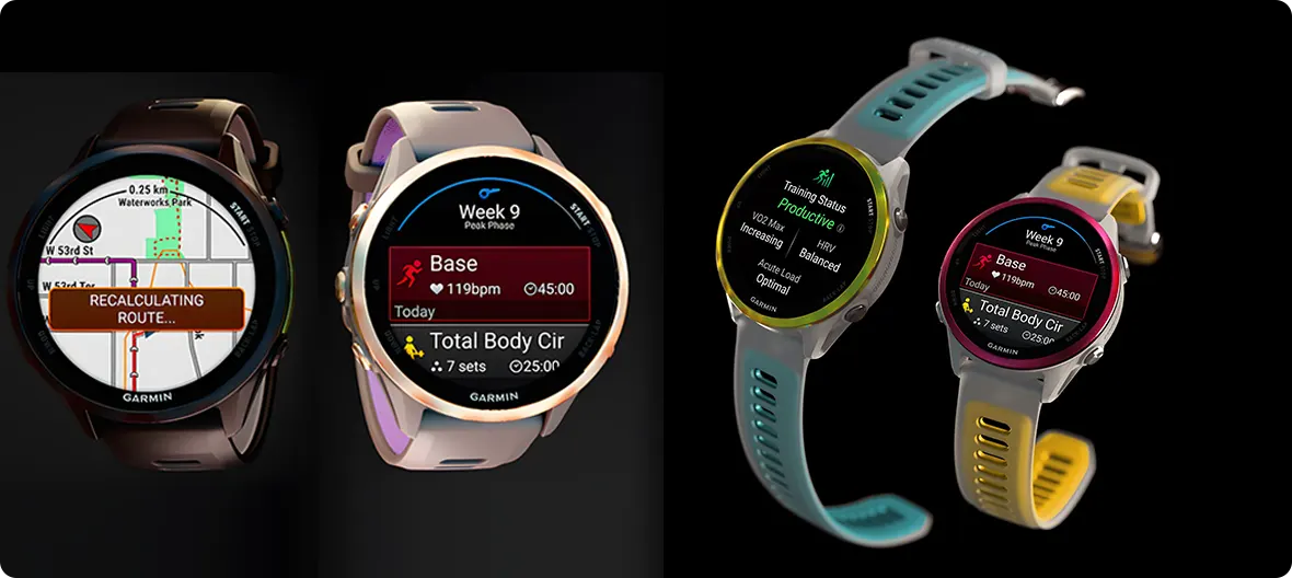 Garmin Forerunner 970 vs. Garmin Forerunner 570 - Smart Features