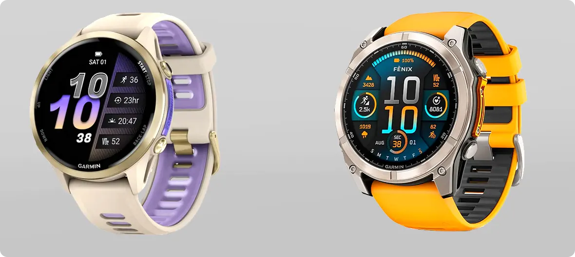 Garmin Forerunner 970 vs Fenix 8 - Battery Life