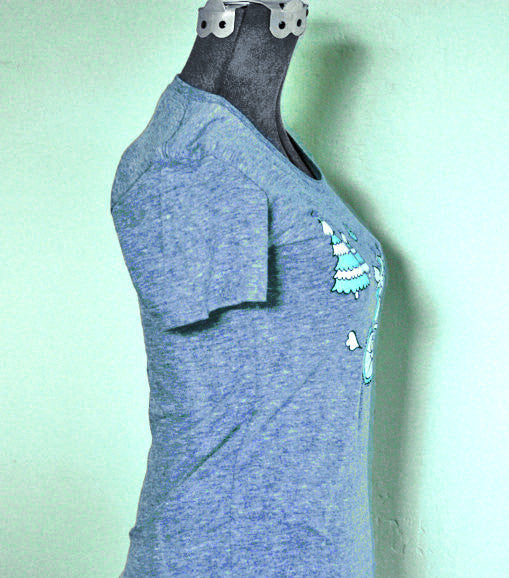 SALE: Bike Animals T-shirt (Vintage Blue) by Susie Ghahremani ...
