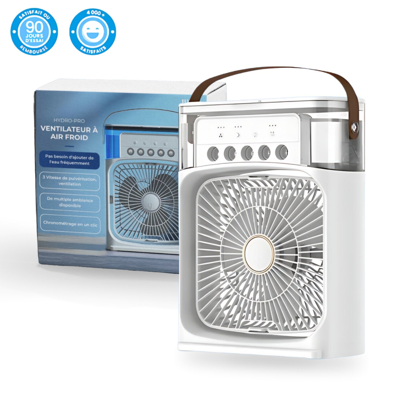 HydroPro|Ventilateur Rafraîchissant Portable