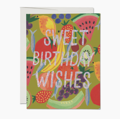 Fruity Birthday Card